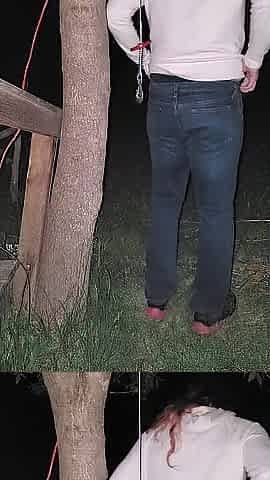 Electric Hoist Hanging Wedgie three Pants