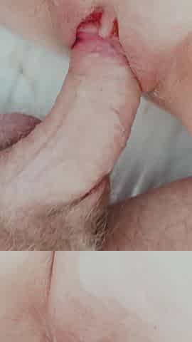 Friend Left My Used Creampied Wife Alone in the Room, to Get My Sloppy Seconds
