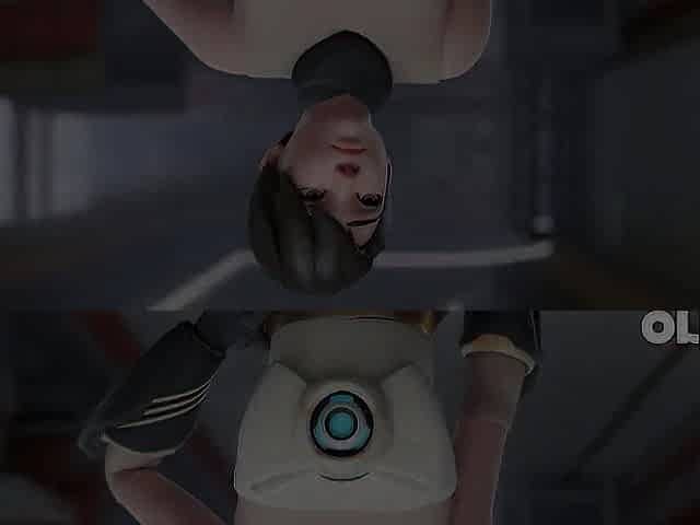 Tracer Gets Bored and Services 2 Bbcs - Premium CG Overwatch Animation