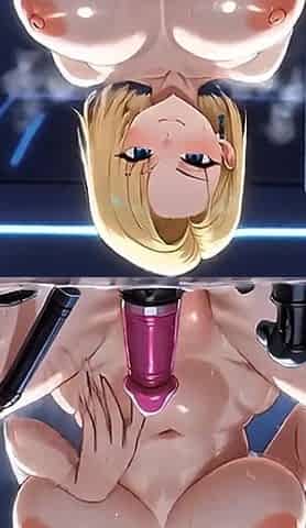 Android 18 Hentai Shower Squirting - Wet Pussy Fingering, Big Tits Bounce, Huge Ass Tease,