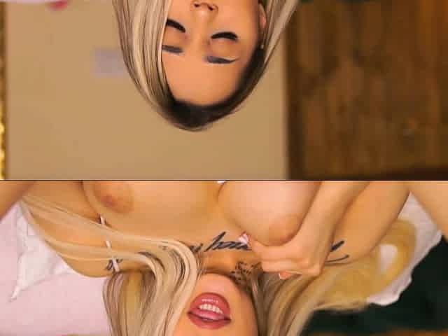 Busty Blonde Toyed Pleasure