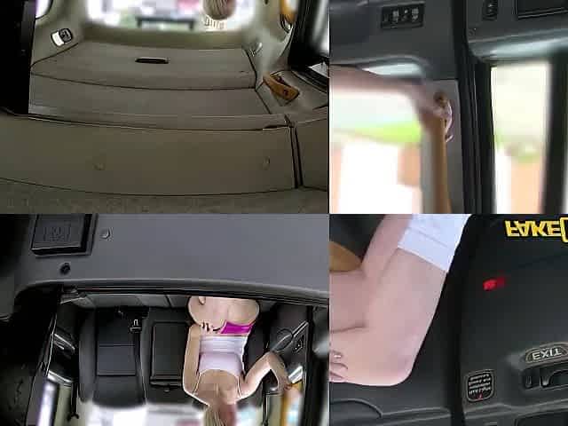 This babe's given a hardcore anal-act of love workout - Fake Taxi