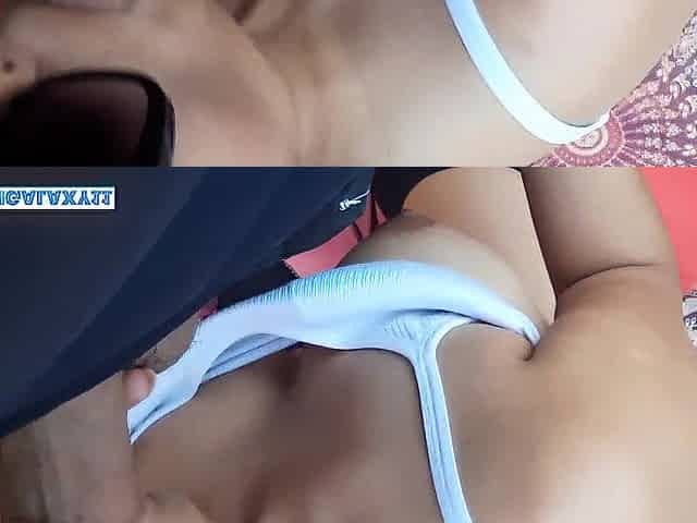 Compilation public oral latin chick college licking