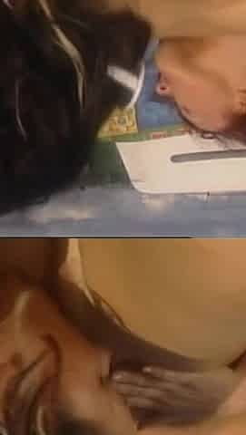 Morning Sex with Loud Moaning by the Pool
