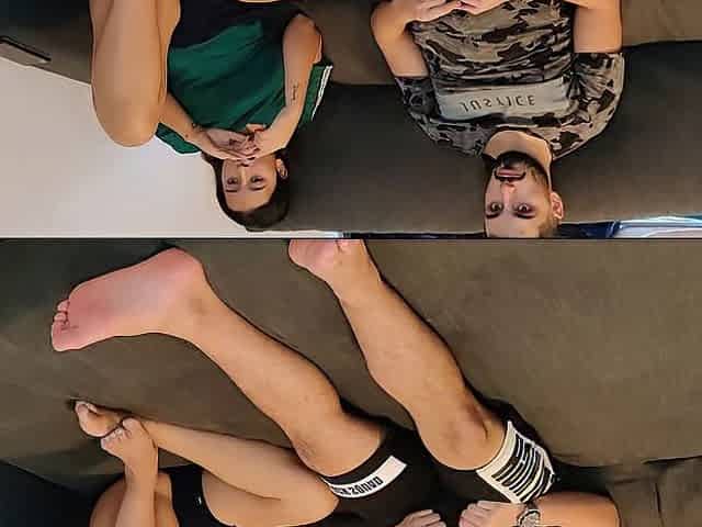 Cuckold with my son's ally during the time that talking on the phone with my son