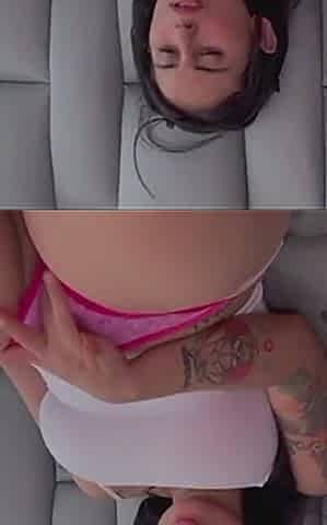 My Girlfriend Shows Me and Masturbates Her Big Vagina