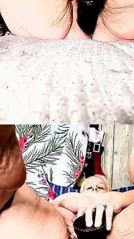 Winter Foursome at the Lodge She's Gonna Cum Like Never Before