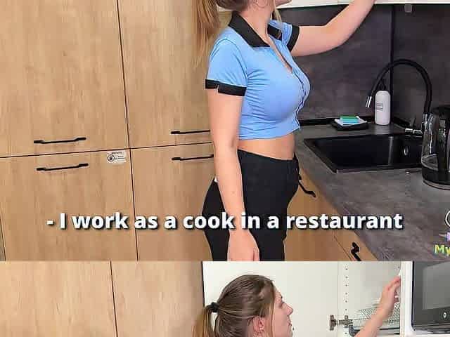 The breathtaking policewoman desires to search my panties, but I've a boner!