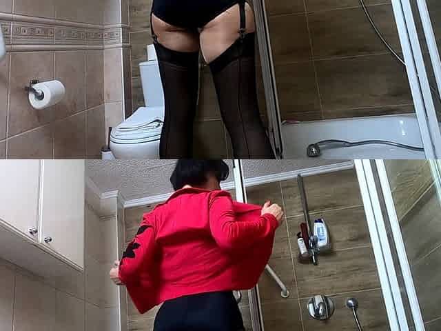 Golden Shower From My Hairy Cunt - Part 1