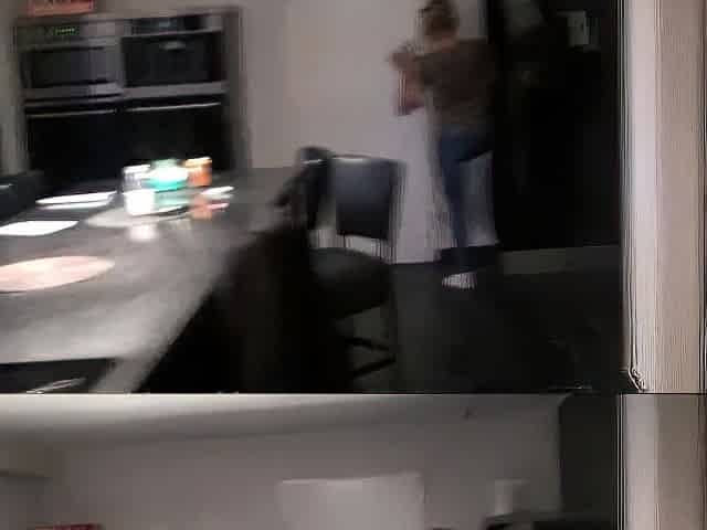 Curly Blonde Teen Records Solo Dildo Masturbation