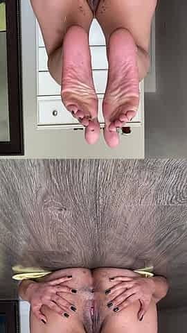 Latina Tanfeets Stinky Ass Spread Worship Instructions Legs up Soles in Ur Face
