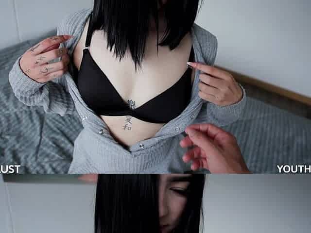 Petite japanese teen shares sensual blowjob big ass