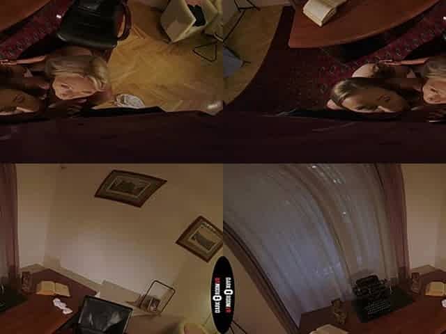 Lady Bug & Kathy Anderson VR Porn: Meeting The Neighbour - DarkRoomVR
