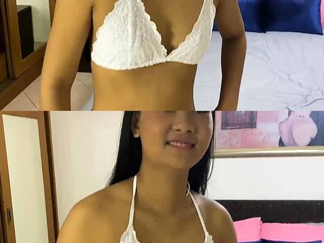 Nubile Asian Amateur First Ever Casting VS Monster Cock