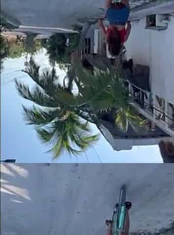 Nice-looking Beach Chick Gets Lustful in Paradise - In nature's garb Twat Play in Hammock NSFW VLOG TEASER
