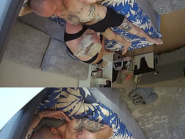The Morning Started with a Blowjob and Filling My Mother-in-law's Mouth with Thick Cum