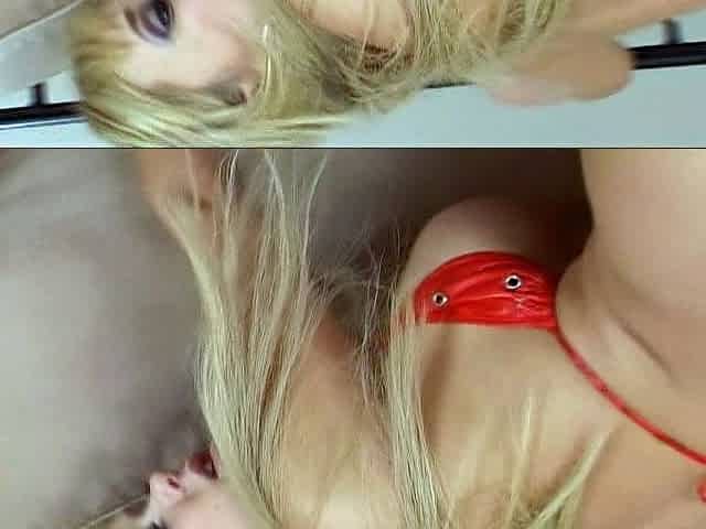 Supersized Boobs Naughty Blonde Got Double penetration