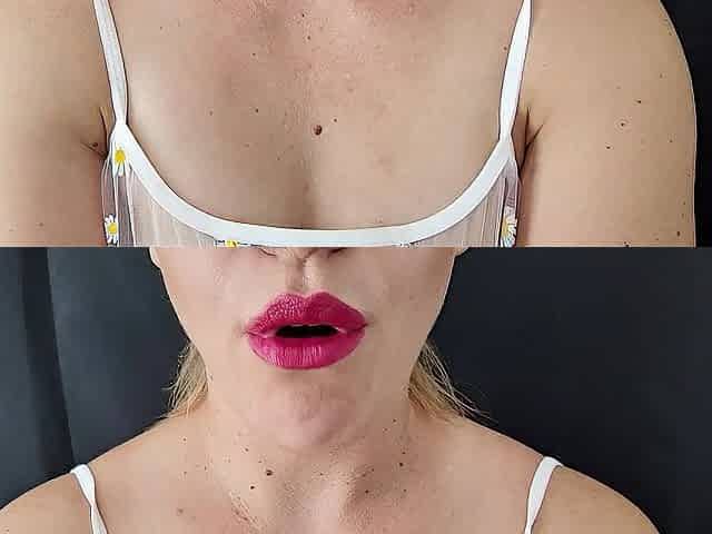 Hawt mother I'd like to fuck Red Lipstick Oral-job JOI Cum Countdown from 60