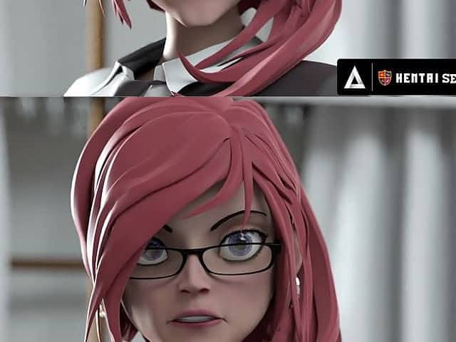 HENTAI SEX UNIVERSITY - Perfect Tits Futanari Babe CREAMPIES Hentai MILF Principal!