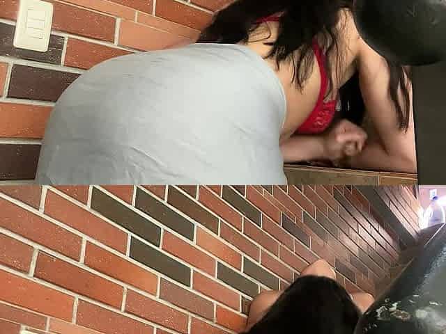 My stepsister sucks my vagina 'coz we are alone at home