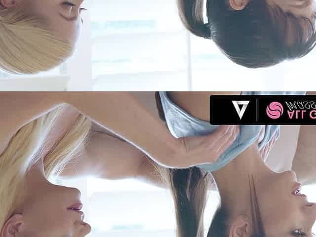 ALL GIRL MASSAGE - Gorgeous MILF Serene Siren Gives A Naughty Massage To Her Friend Lexi Luna
