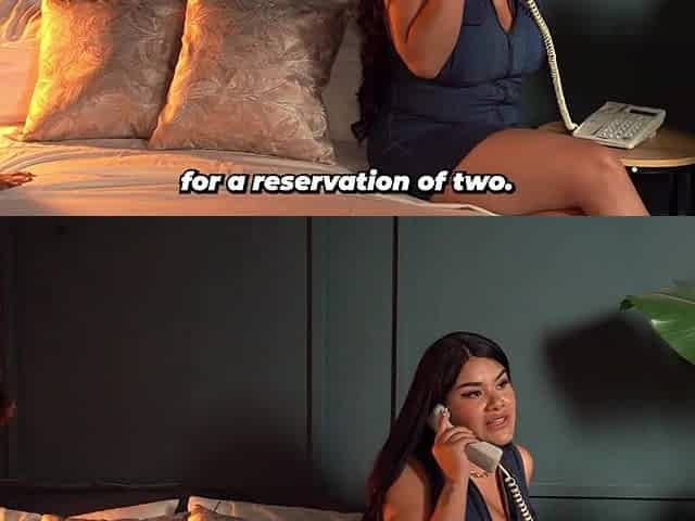 Stepbrothers share a daybed after a hotel mistake - What a large dick - Issane & Leandro Grey