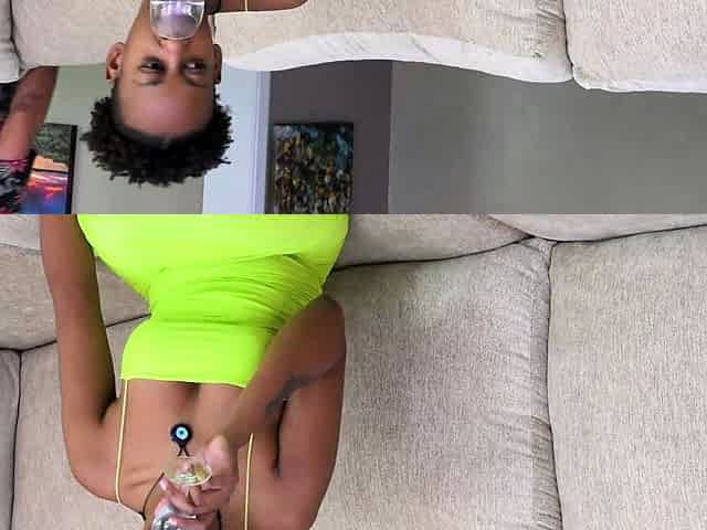 Big Tits Black Wannabe Model Gets Her Pussy Opened