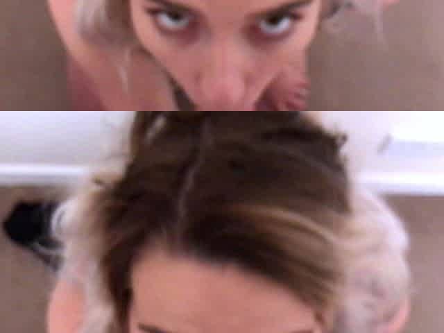 Amateur teen blowjob and cumshot