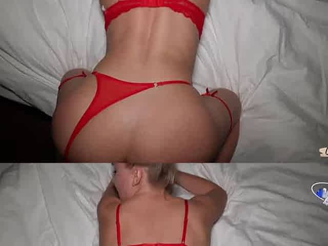 Pounded my chum's wife doggie and gave her an eye-rolling climax - real couple homemade porn at its best!
