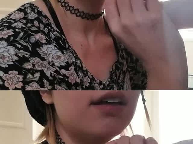 Wet Teen Dildo Blowjob
