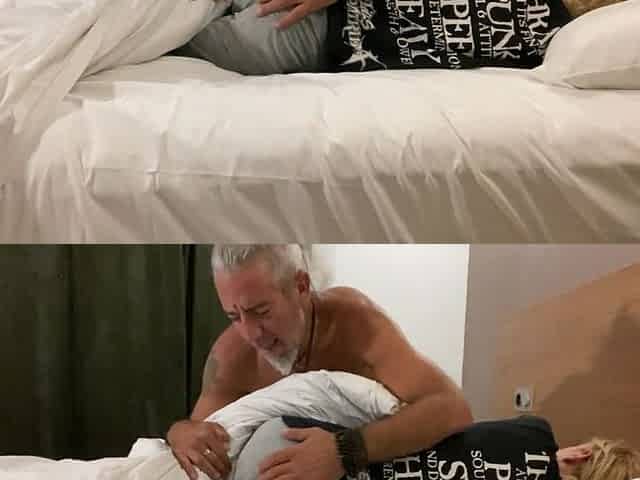 MY SPOUSE'S ALLY WOKE ME UP IN THE MORNING AND I CUM TWICE WITH HIS TONGUE AND HIS KNOB