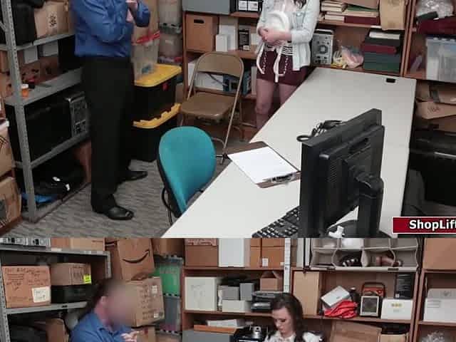 Officer Fucks Teen 18+ For Stealing Phones