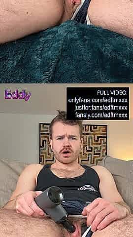 FTM Getting Sexually excited After Workout And Making Himself Cum And Squirt With Massage Gun