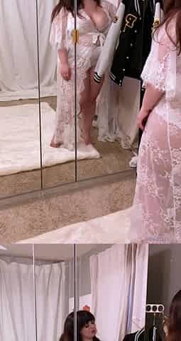 Amateur striptease and Solo masturbation