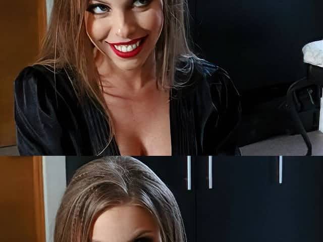 Nice titty lingerie MILF