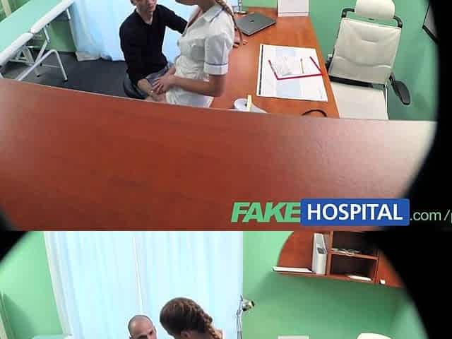 FakeHospital Hawt nurse tempt and bangs her old college professor