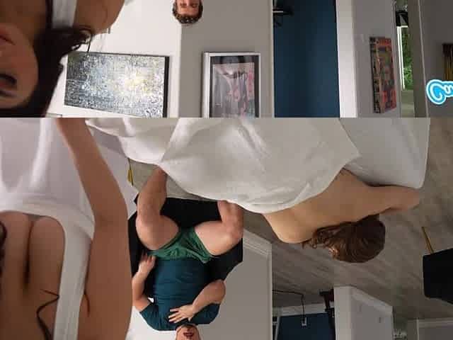Large Tit Masseuse Gets BUSTED Banging Her Client