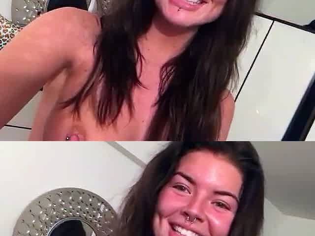 Webcam brunette solo masturbation