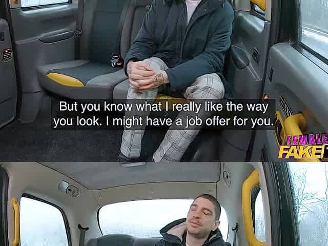 Female Fake Taxi - This guy showed me his skills as I sucked his penis