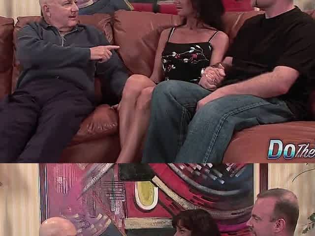 Dave Cummings And Sarah Bricks In Mature Wife Banged While Holding Cuckolds Hands