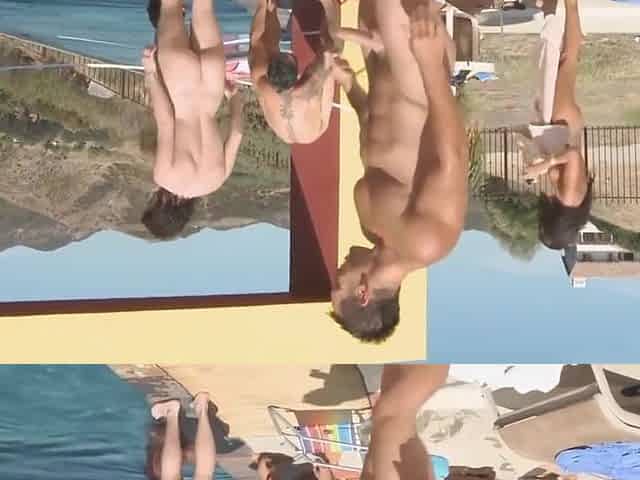 Things Go Rough At Pool Party - Hot Orgy