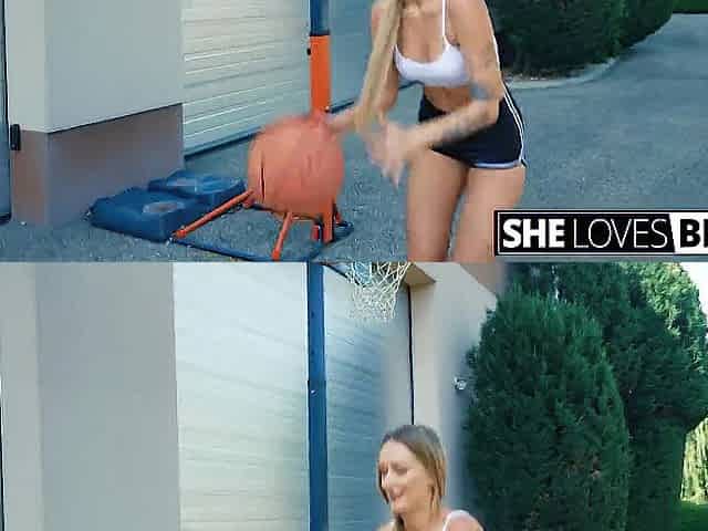Fit Blondie Elena Lux Likes Shooting BBC Inside Her Snatch
