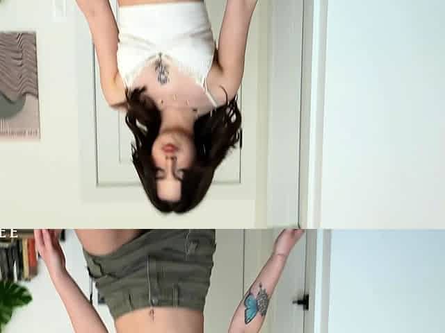Pigtailed amateur teen blowjob