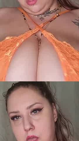 Tittyfucking My Huge Juicy Tits POV