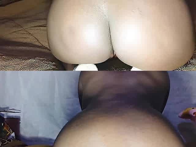 Large Butt Stepsis Twerked On My Ramrod (REAL AFRO CLIMAX)
