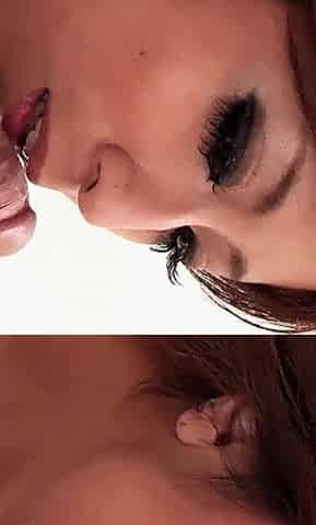 Skinny Asian teen with silicon tits banged at casitng uncensored
