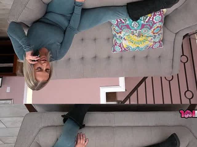 Busty Nanny Quinn Waters Gives Jerk Off Instructions To Horny