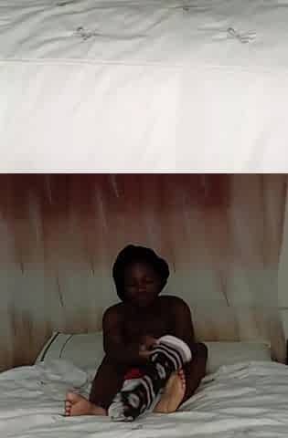 This babe enjoyed banging herself with ebony label bottle