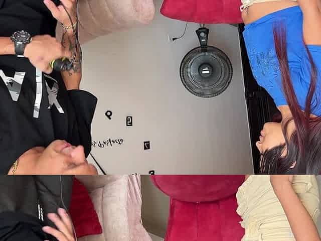 I Exercise at Home, My Neighbor Sees Me and Gets Provoked by My Big Cock I Give Her a Hard Fuck.