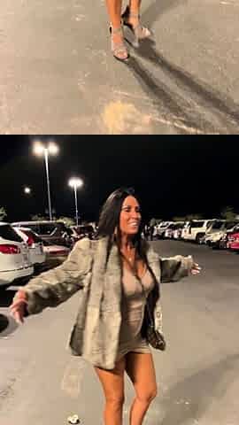 Beautiful Brunette Big Boobs Rides Fake Cock